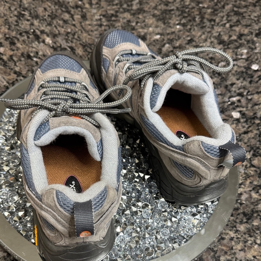 Merrell Vibram Gray and Blue Athletic Shoes NWOT 10 - Picture 7 of 17